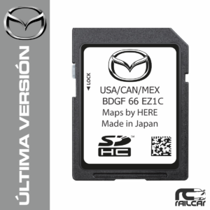 tarjeta navegación mazda 3 cx30 2019 2021