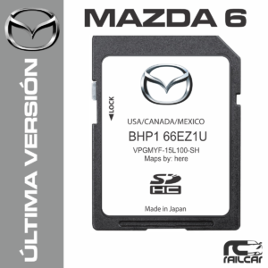 tarjeta navegación mazda 6